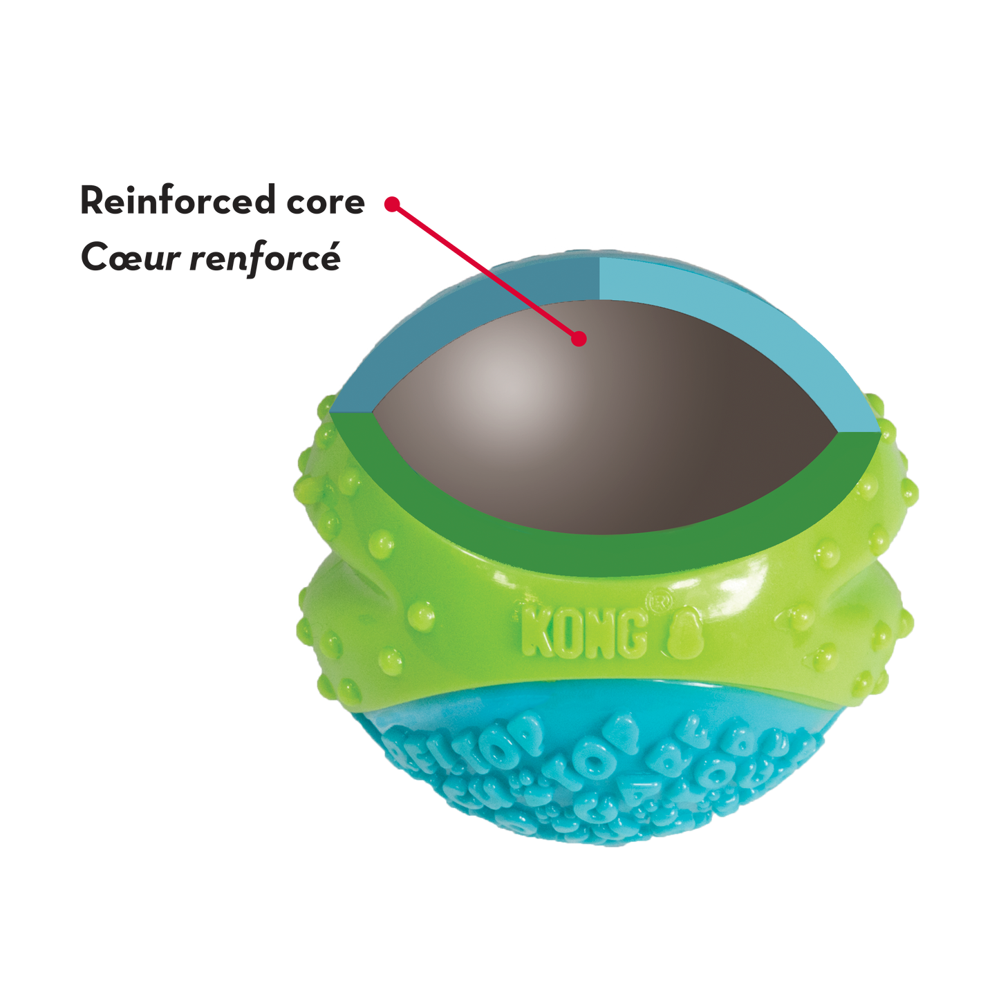 Kong core strength ball