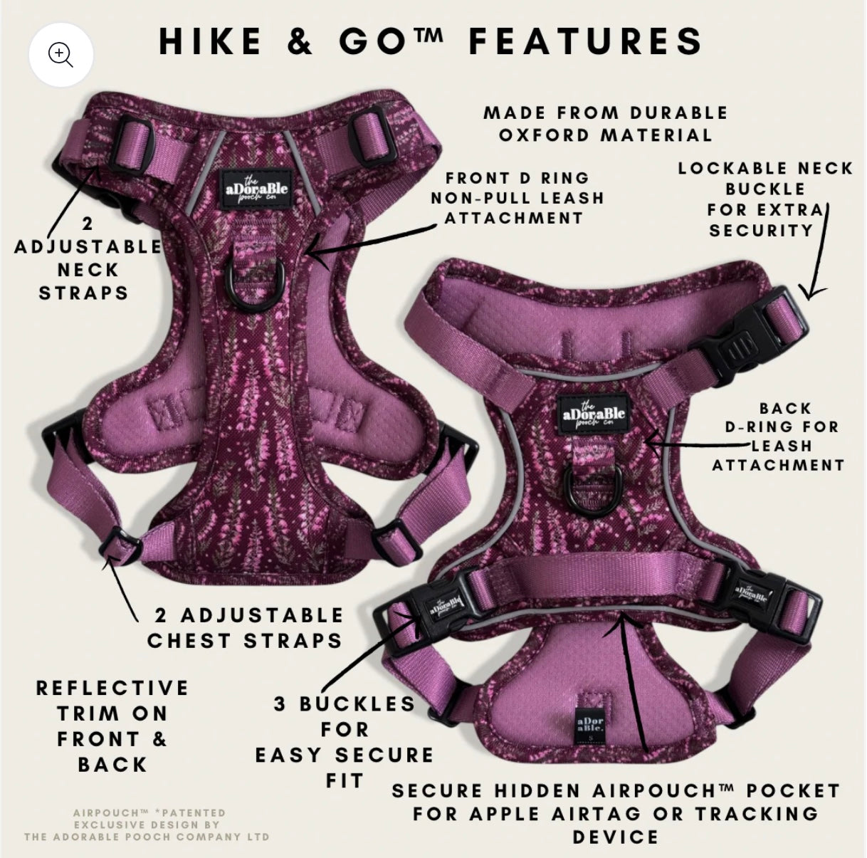 Highland Heather harness