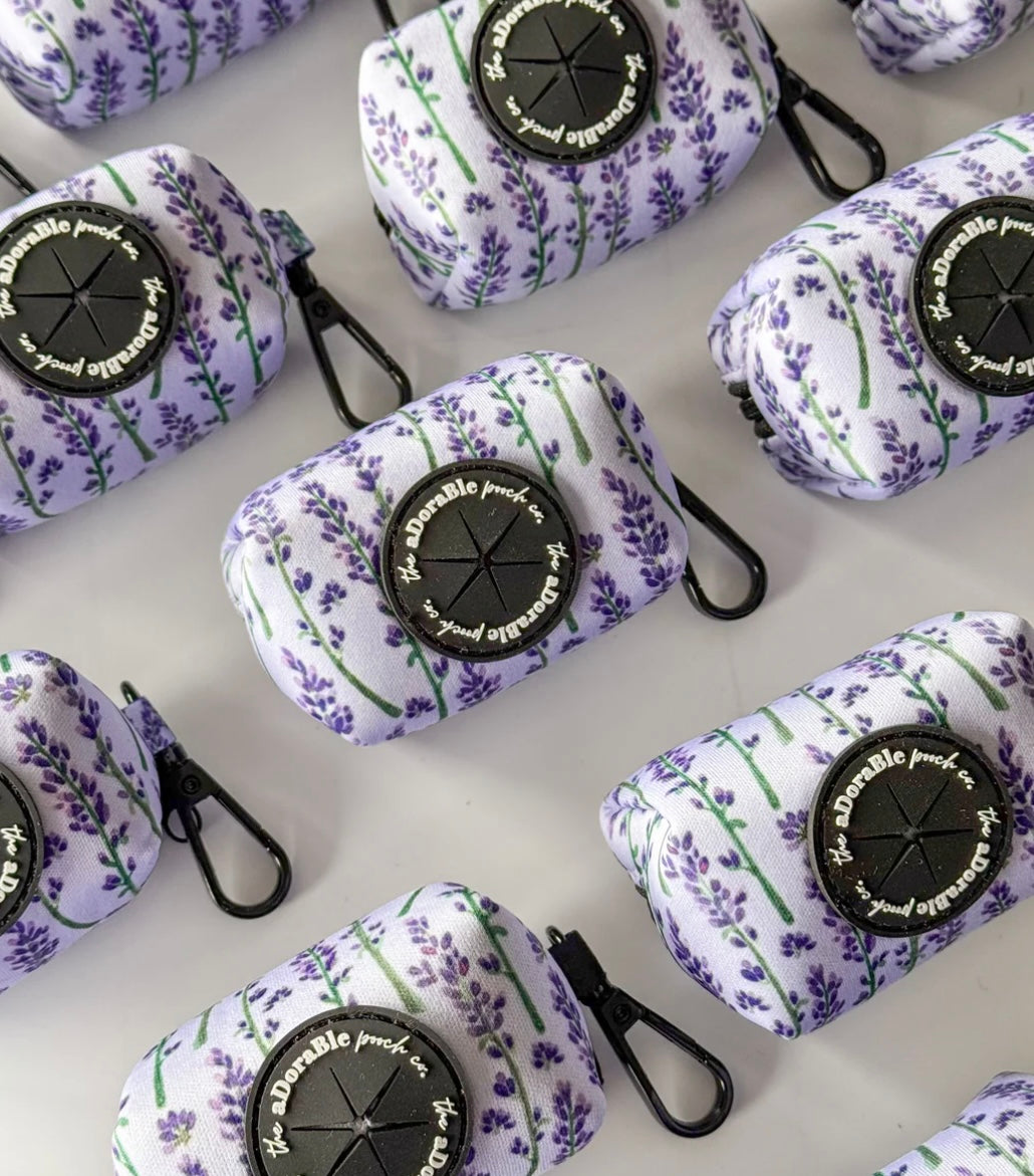 Lavender haze poop bag holder