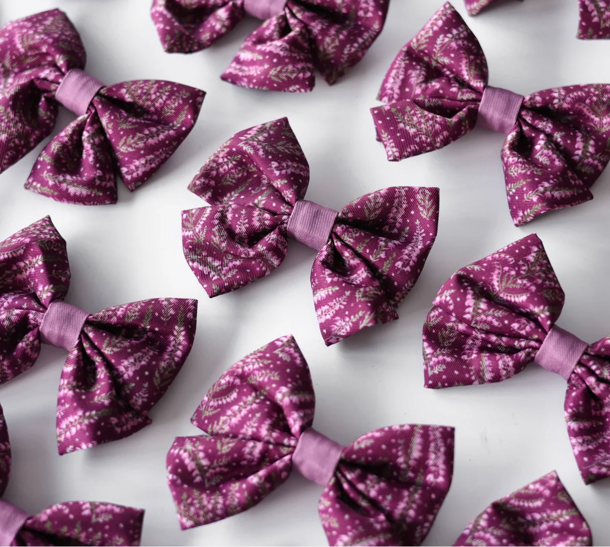 Highland Heather sailor bow