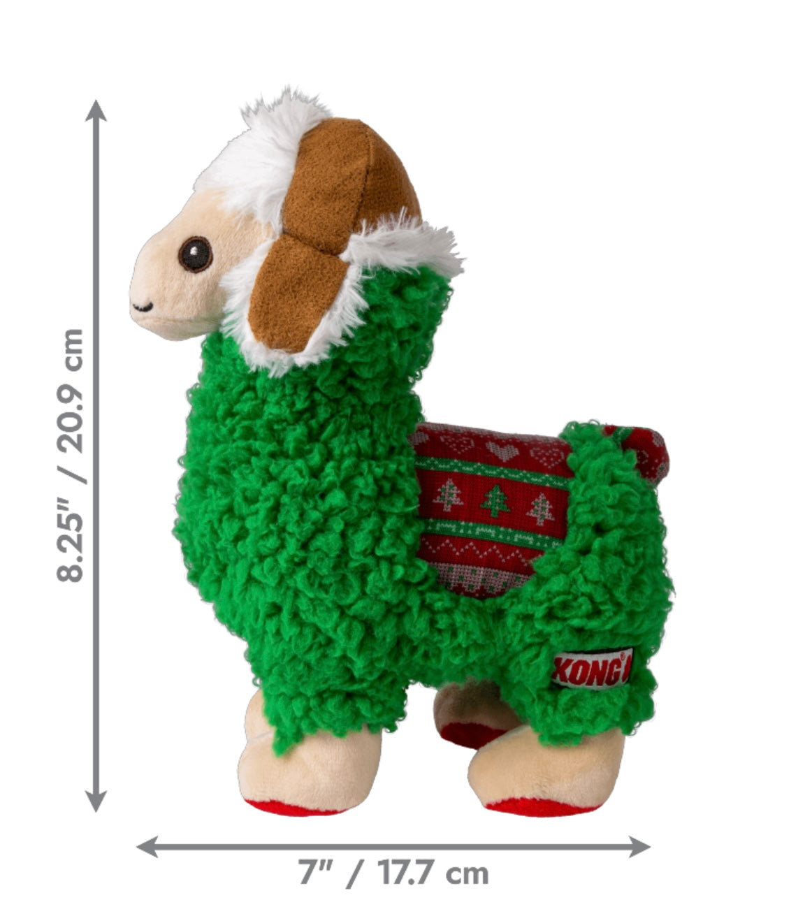 Kong christmas Lama with squeak