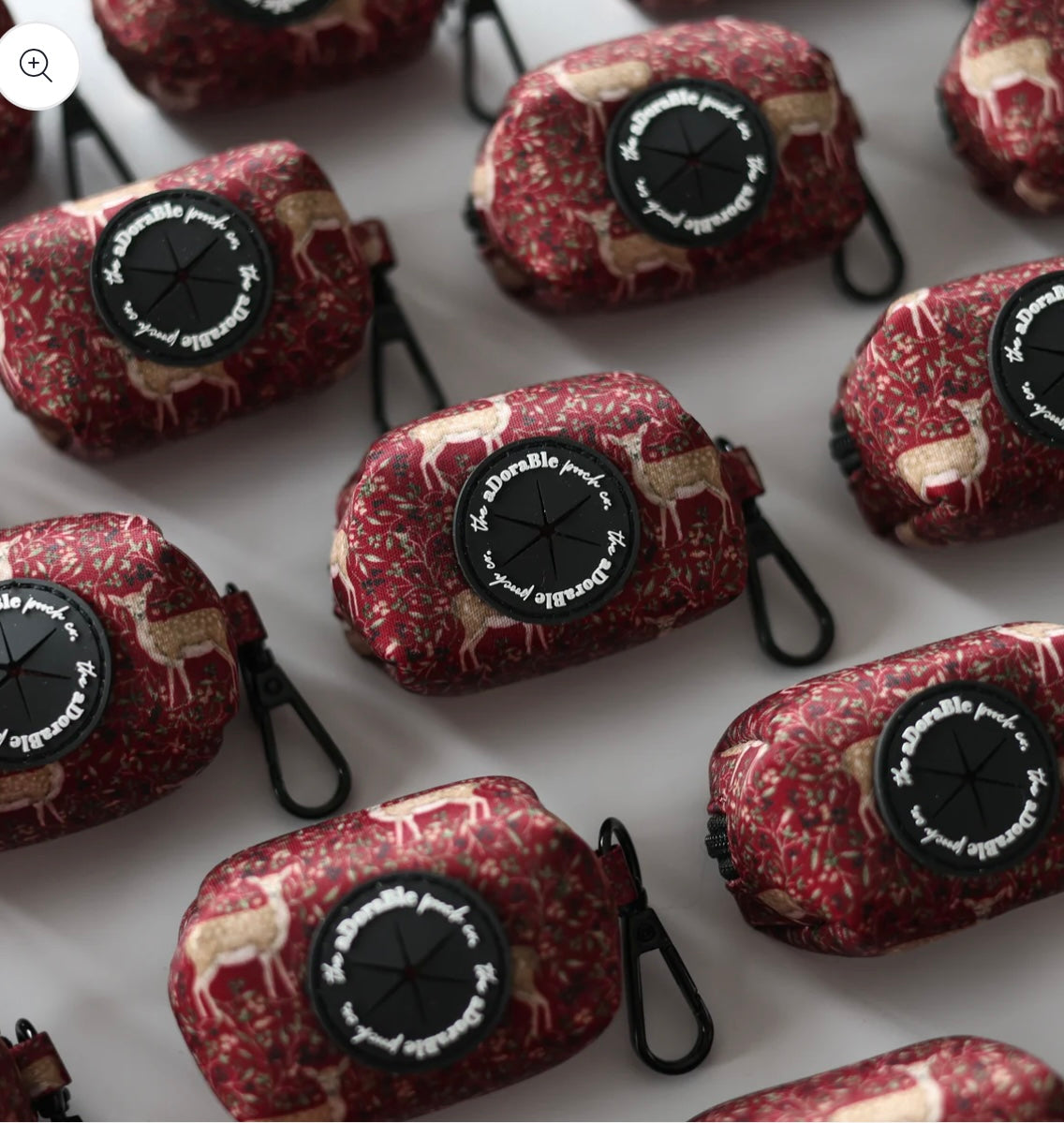 Winter Fawn poop bag holder