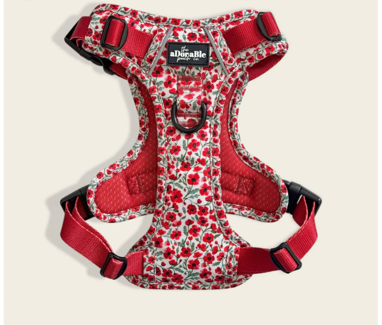 Painted Poppies harness