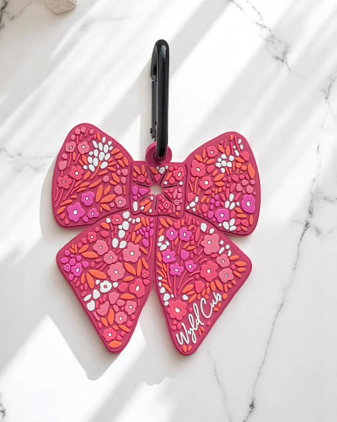 Notting Hill Raspberry poop bag caddy