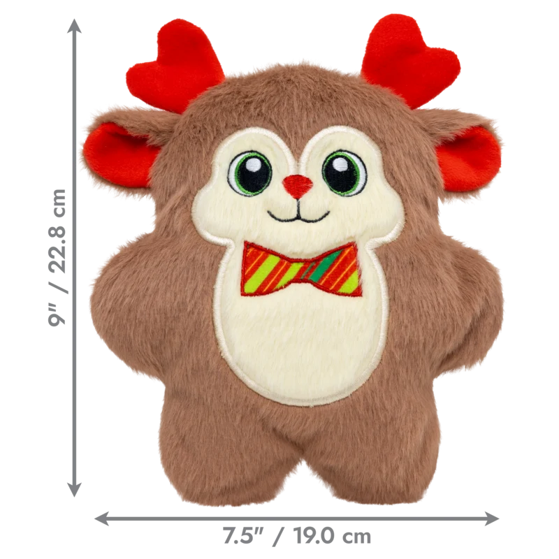 Kong snuzzles reindeer bow tie medium
