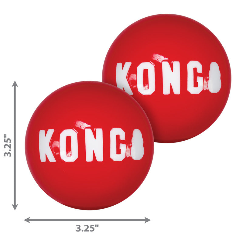 Kong signature balls 2 pk
