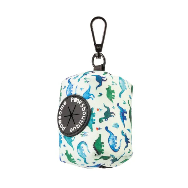 Dinky dino poop bag holder