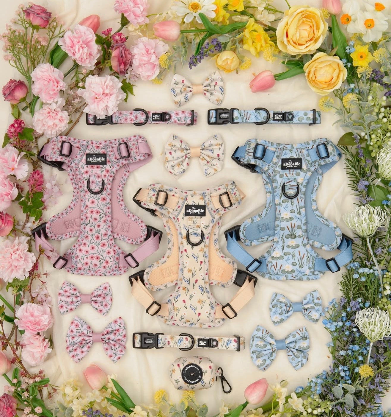 Spring garden harness