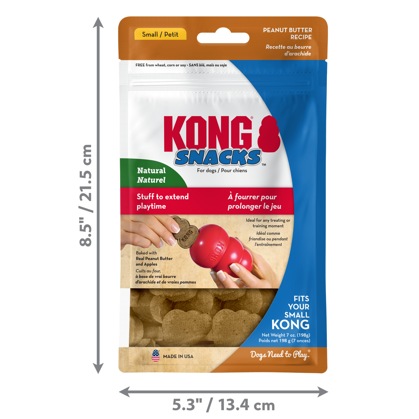 Kong snacks peanut butter