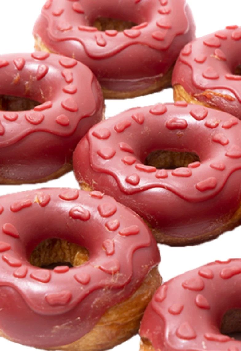 Collagen Duck and Strawberry donut
