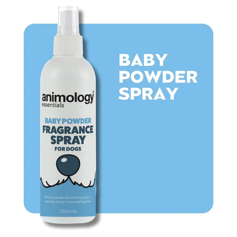 Baby powder spray