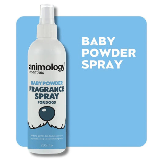 Baby powder spray