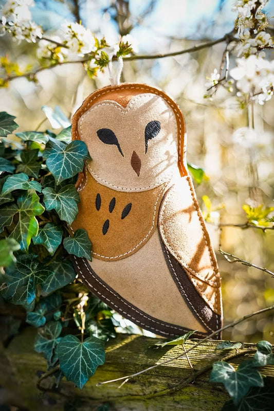 Elder the Owl (Cat Nip Infused) Eco Dog Toy