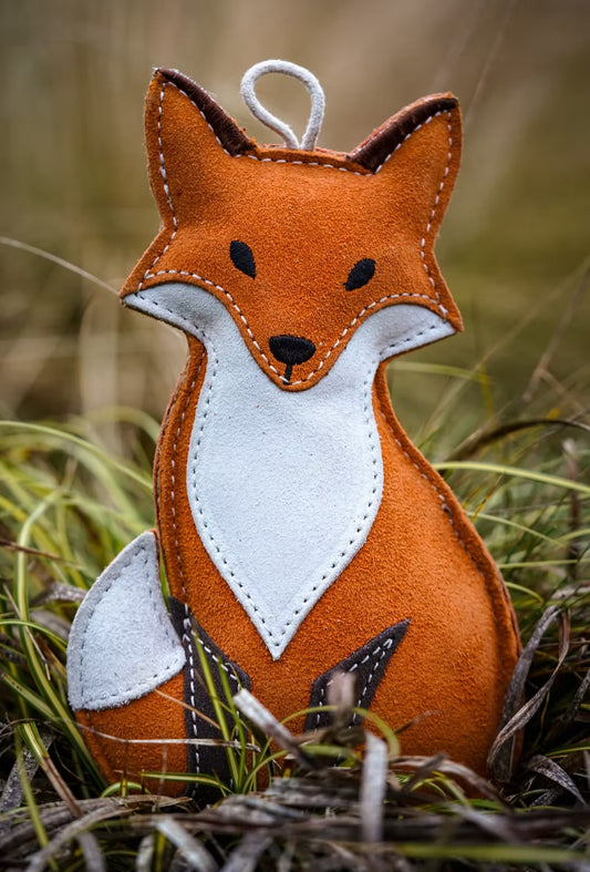 Juniper the Fox (Cat Nip Infused) Eco Dog Toy