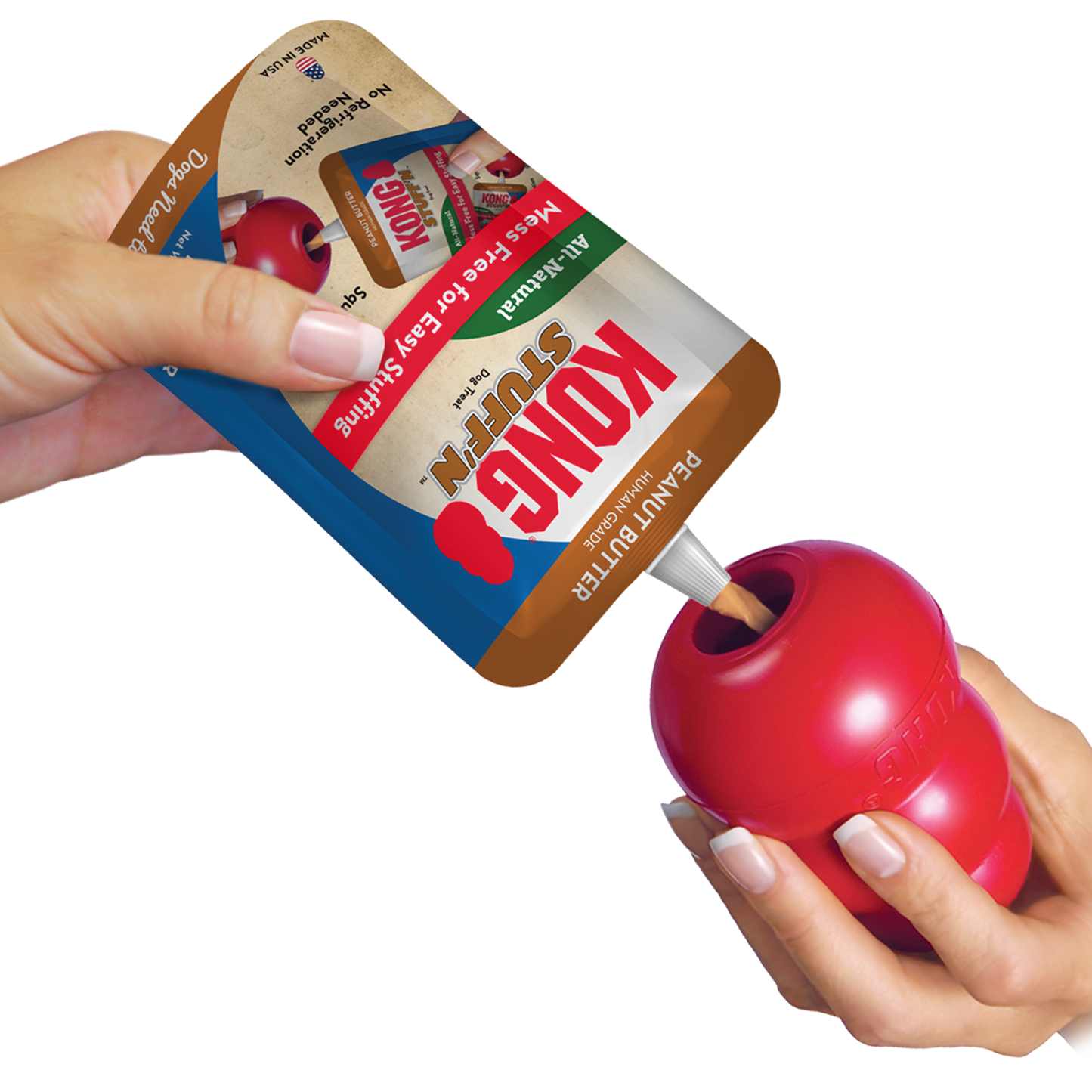 kong stuff’n peanut butter
