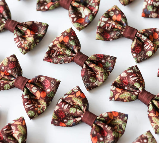 Foragers Forest bow tie