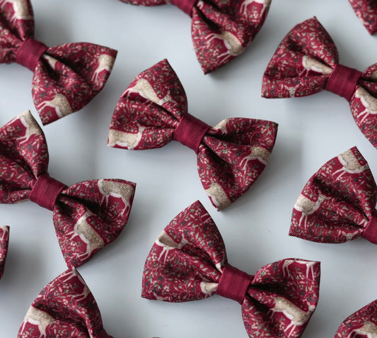 Winter Fawn bow tie