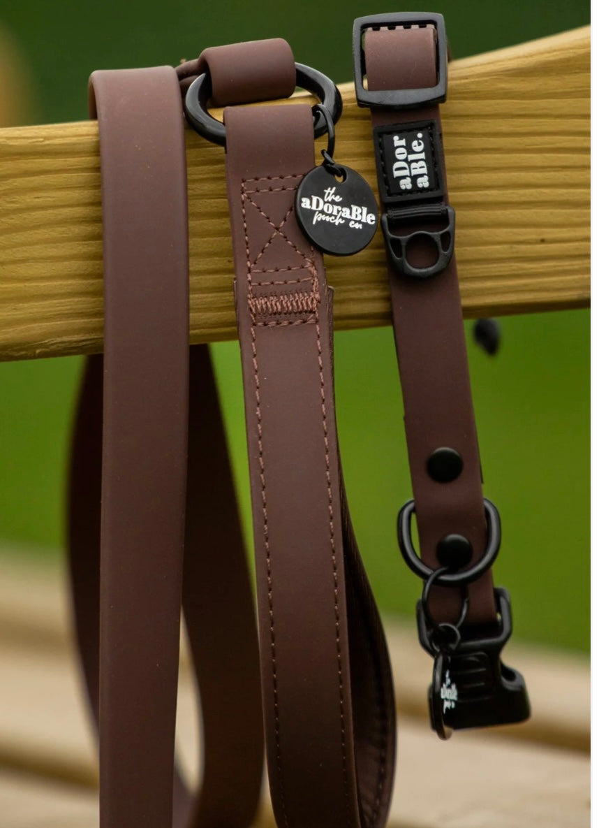 hydroflex waterproof collar Chocolate
