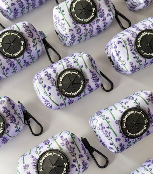 Lavender haze poop bag holder