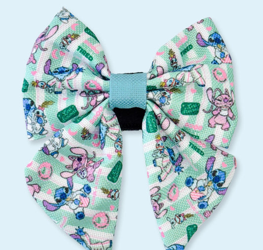 Stitch slumber party sailor bow