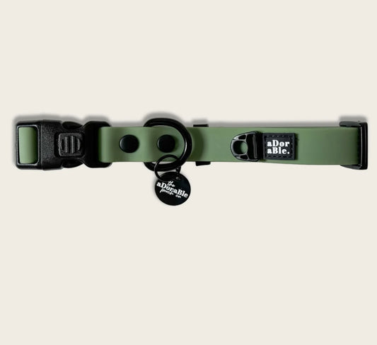 Hydroflex waterproof collar Sage green