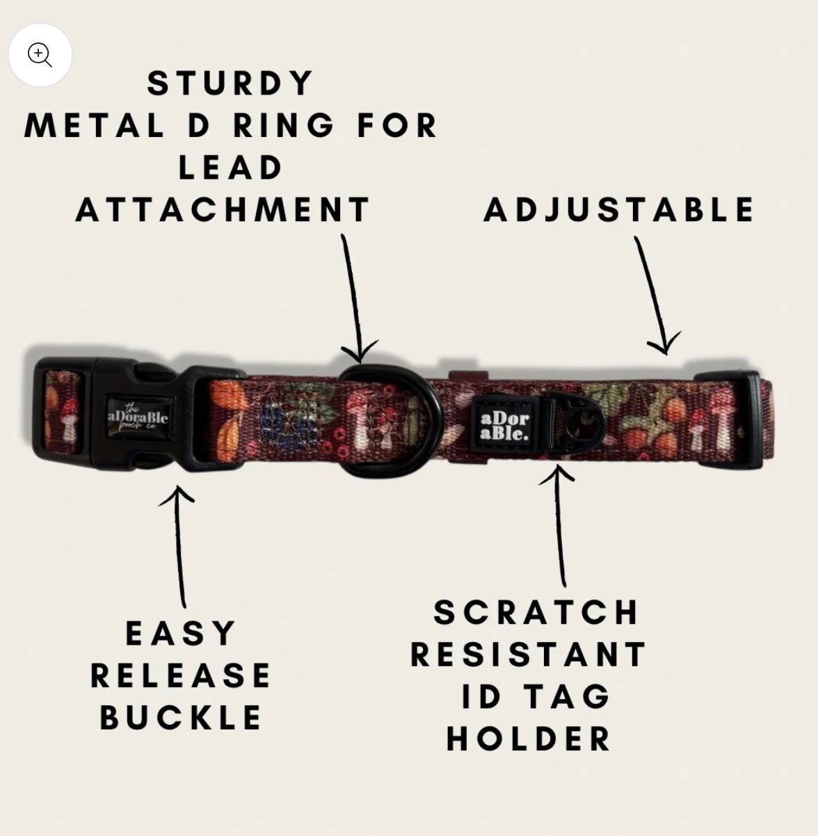 Foragers Forest collar