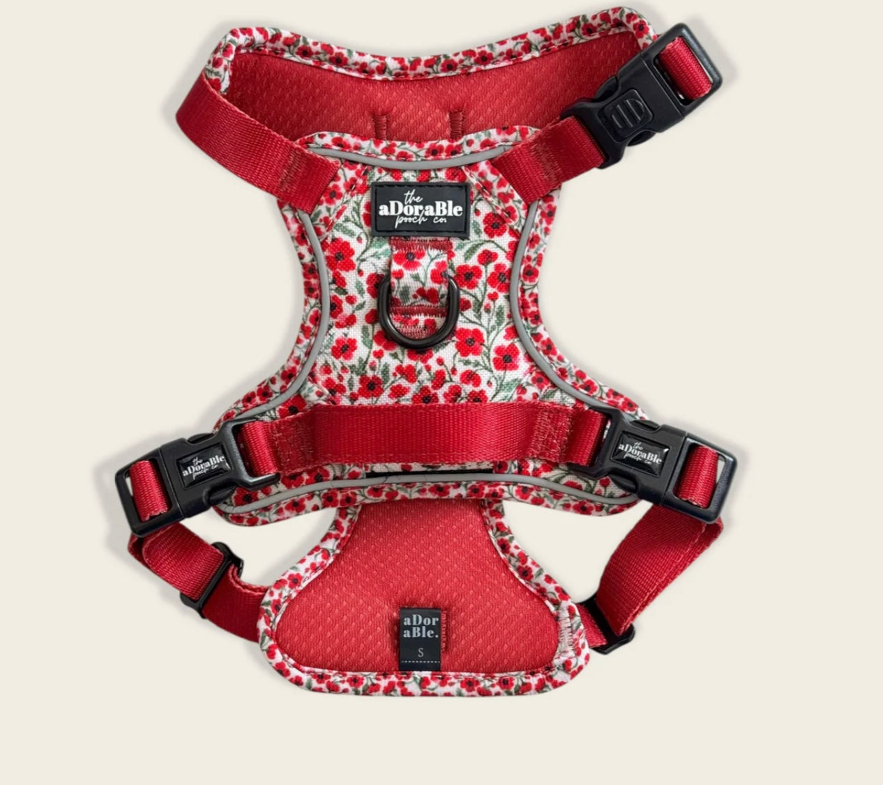Painted Poppies harness