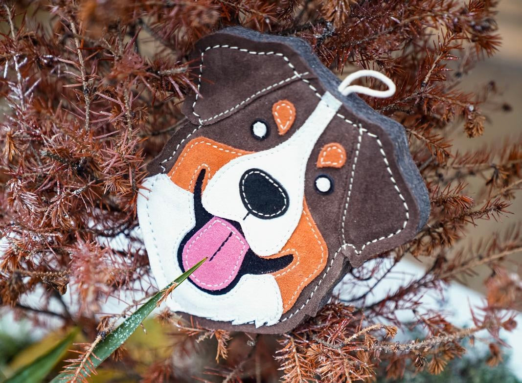 Myah the Bernese eco dog toy