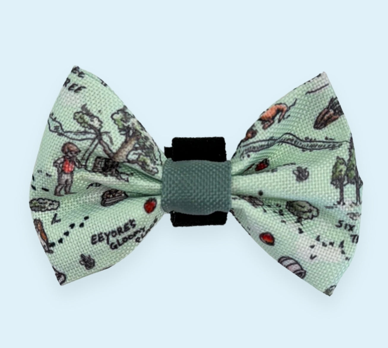 100 Aker wood bow tie