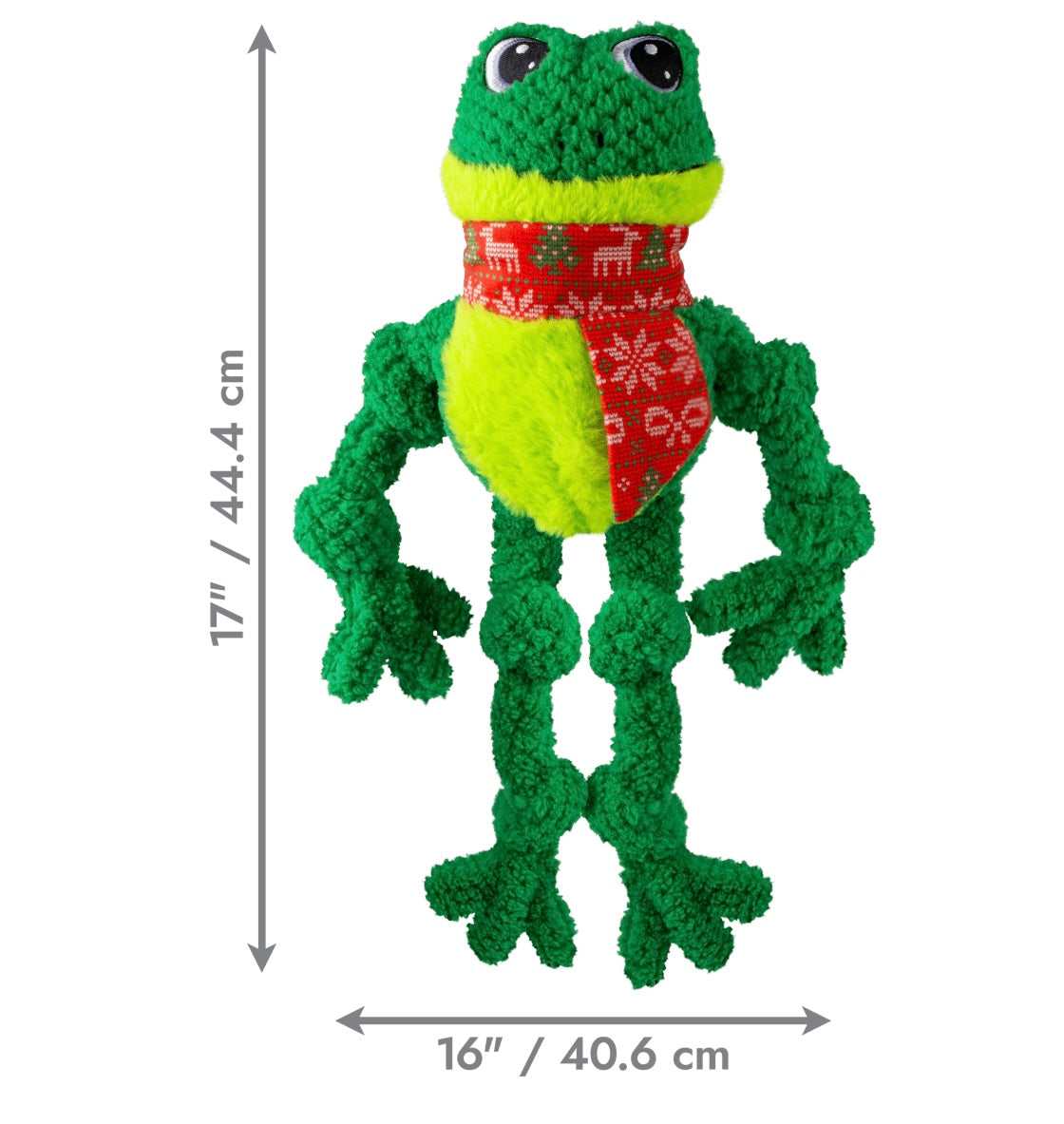 Kong knots christmas frog