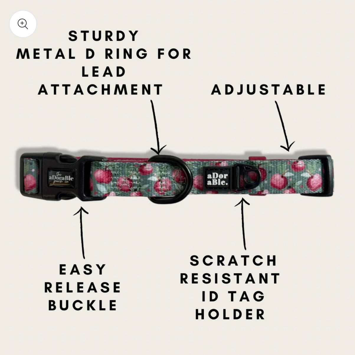 Crab Apple Cottage collar