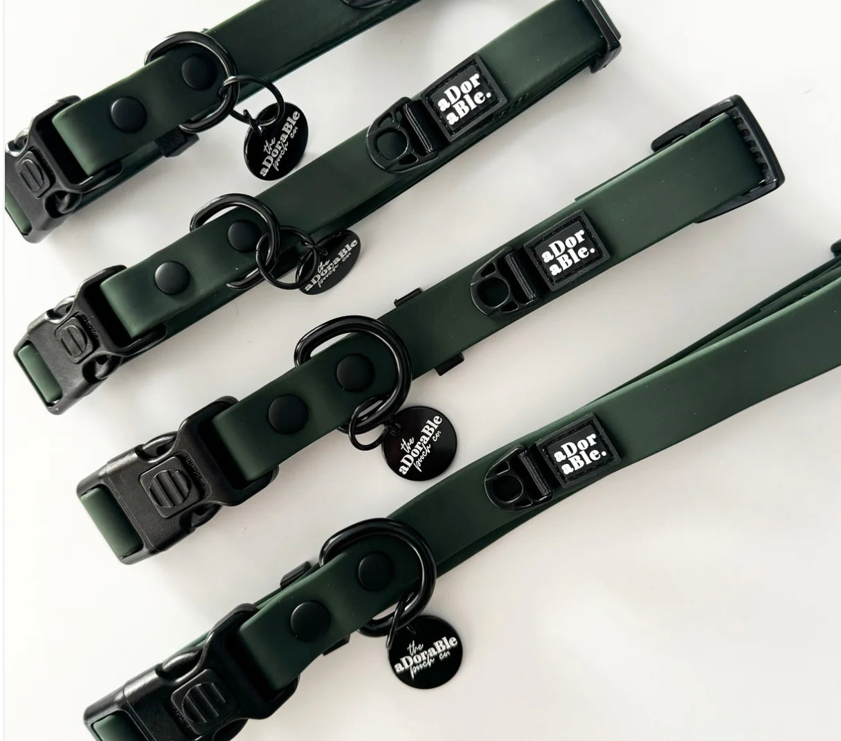 Hydroflex waterproof collar Evergreen