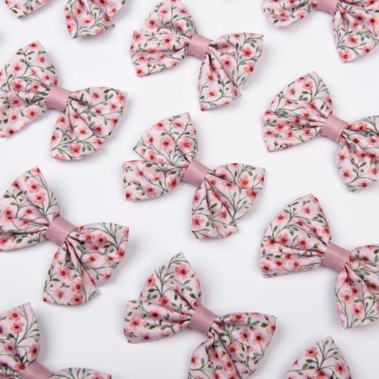 Blushing blossoms sailor bow