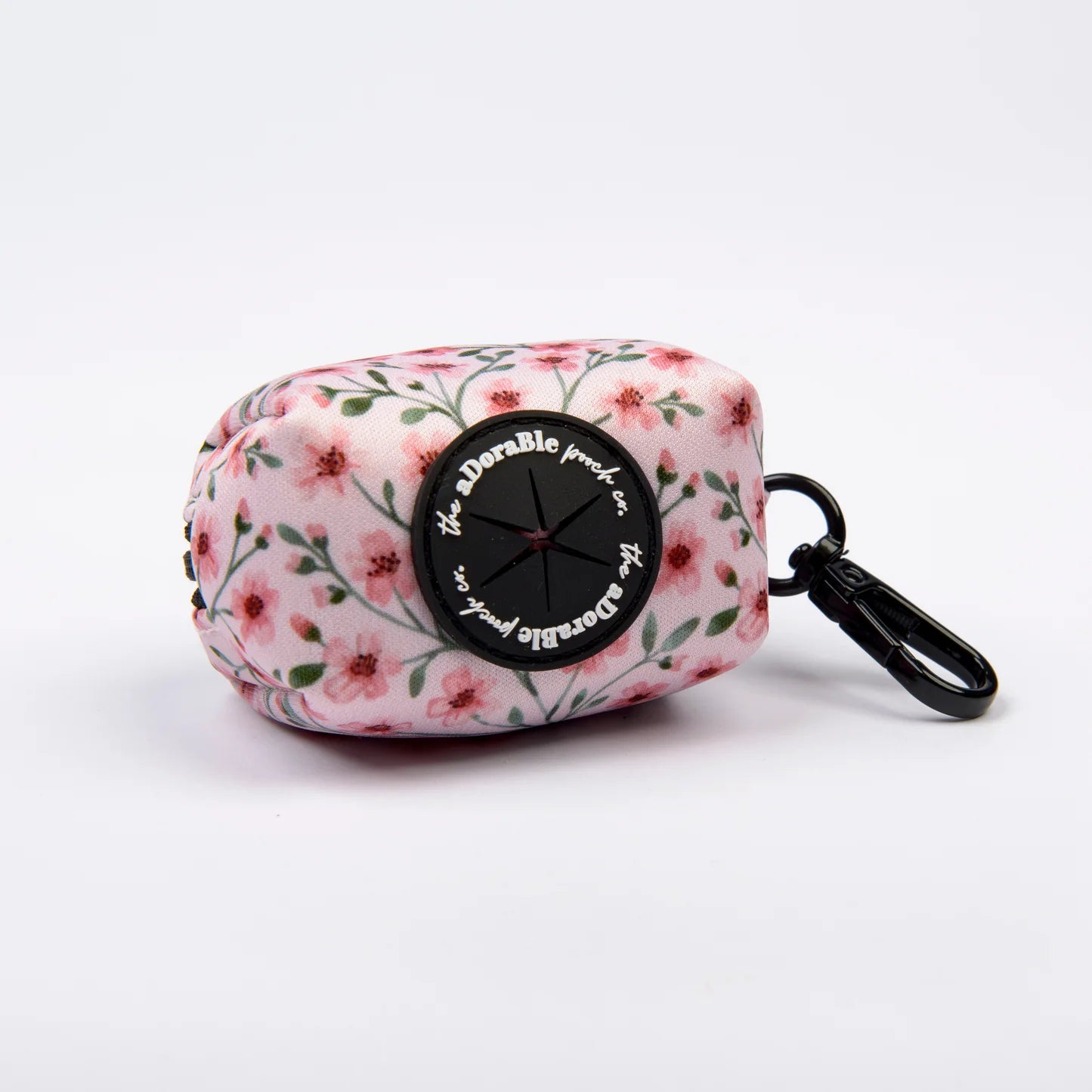 Blushing blossoms poop bag holder