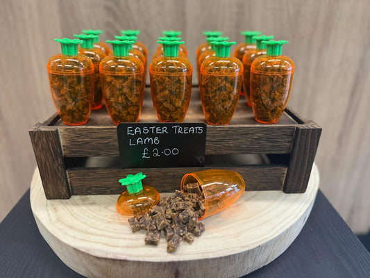 Carrot with Lamb training treats