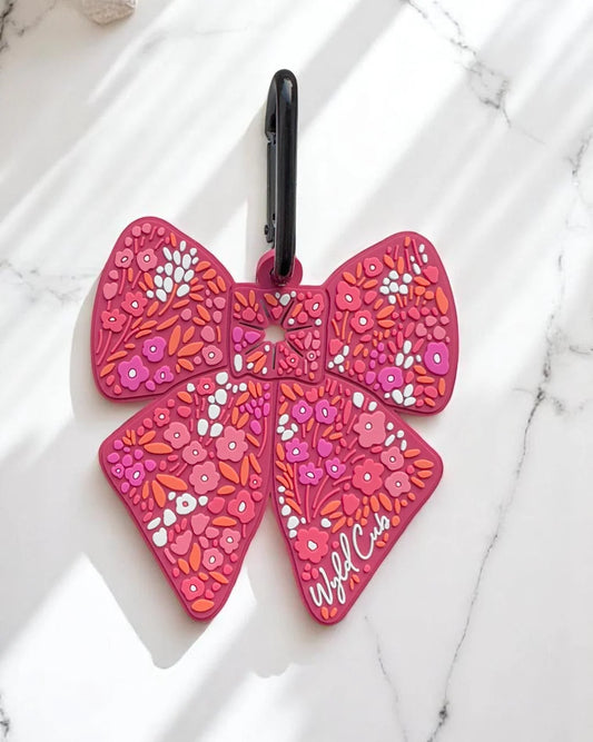 Notting Hill Raspberry poop bag caddy