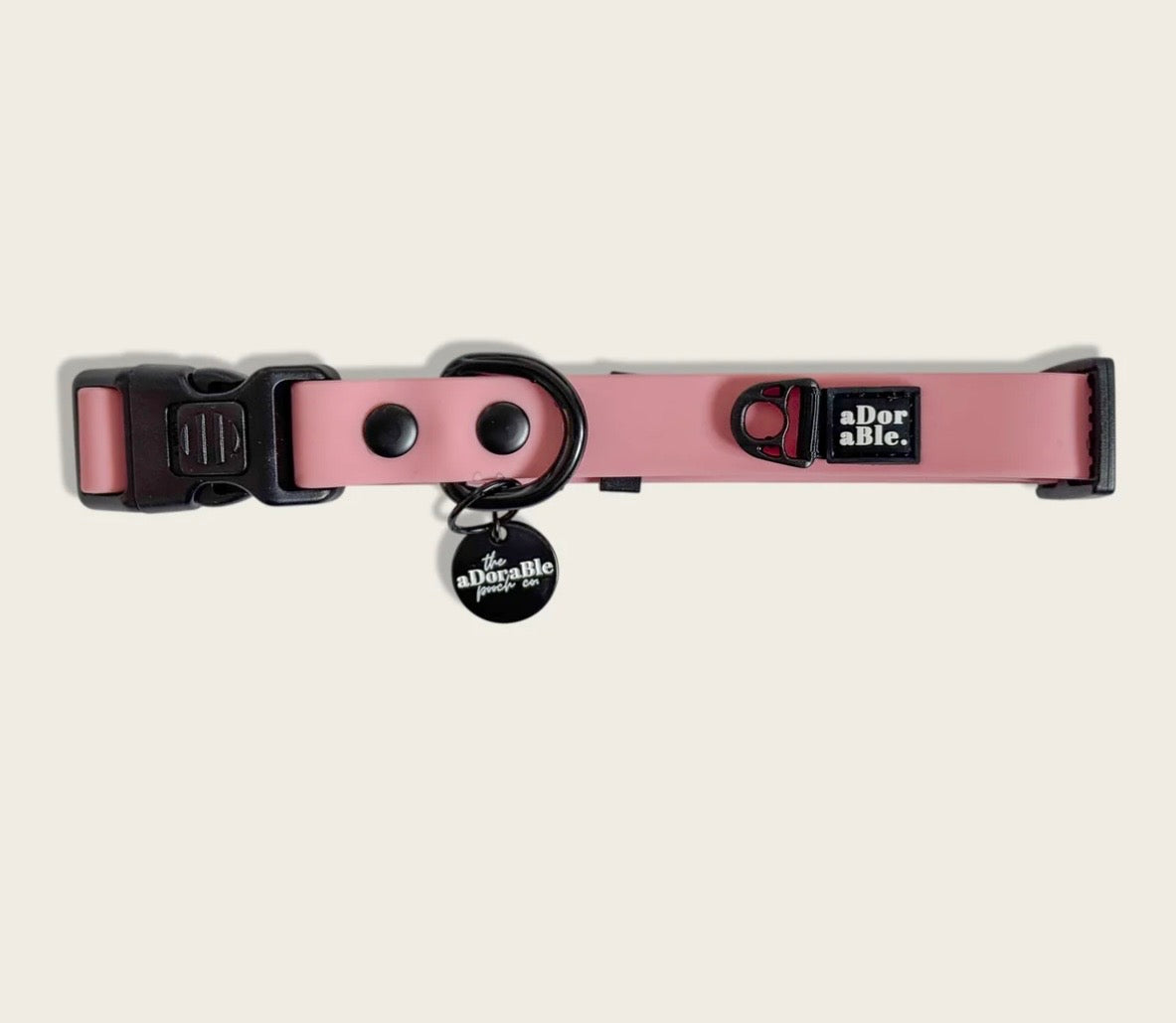Hydroflex Waterproof collar Marshmallow Pink