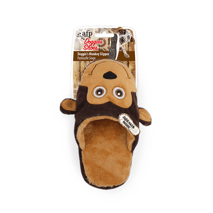 Doggie’s Monkey Slipper