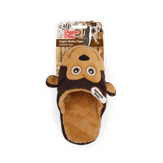 Doggie’s Monkey Slipper