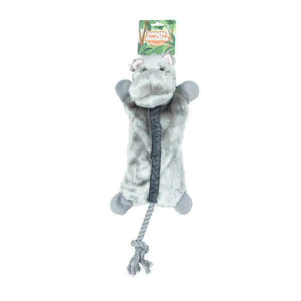 Jungle Buddies Hippo with rope