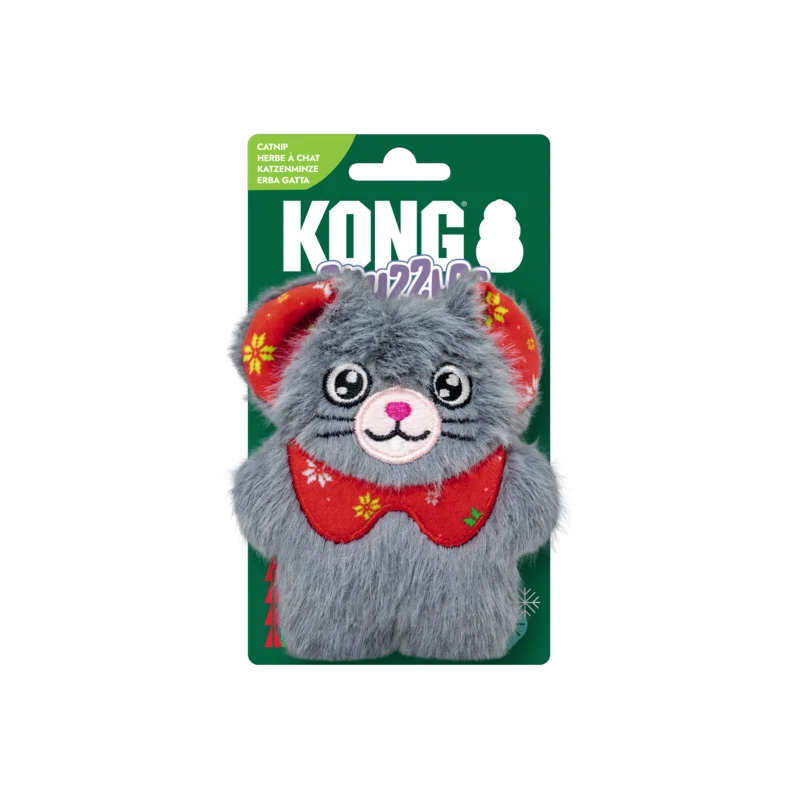 Kong snuzzles mouse
