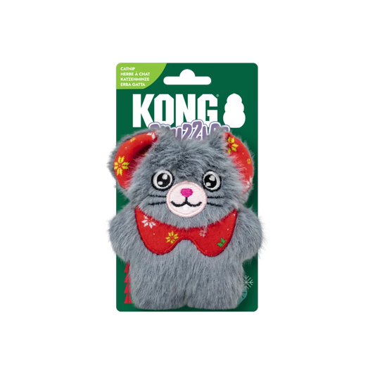 Kong snuzzles mouse