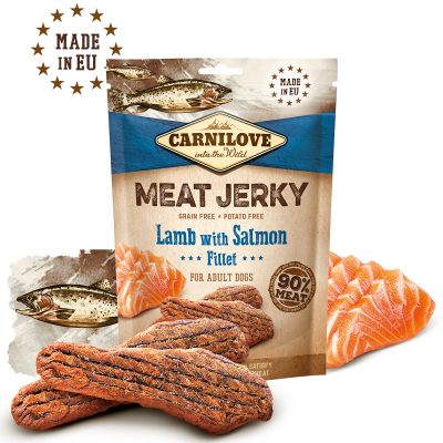 Meat jerky- Lamb with salmon fillet