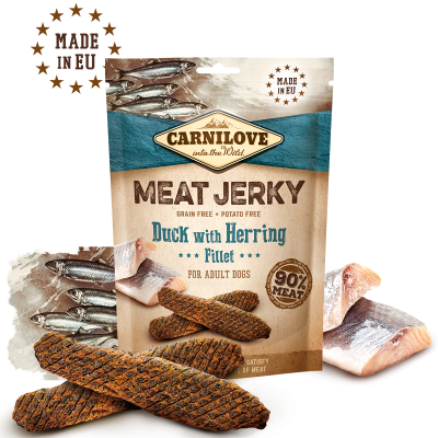 Meat jerky- Duck with herring fillet