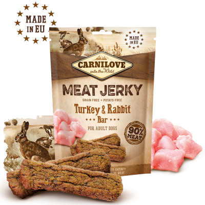 Meat jerky- Turkey and rabbit