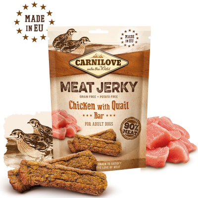 Meat jerky- Chicken with Quail bar