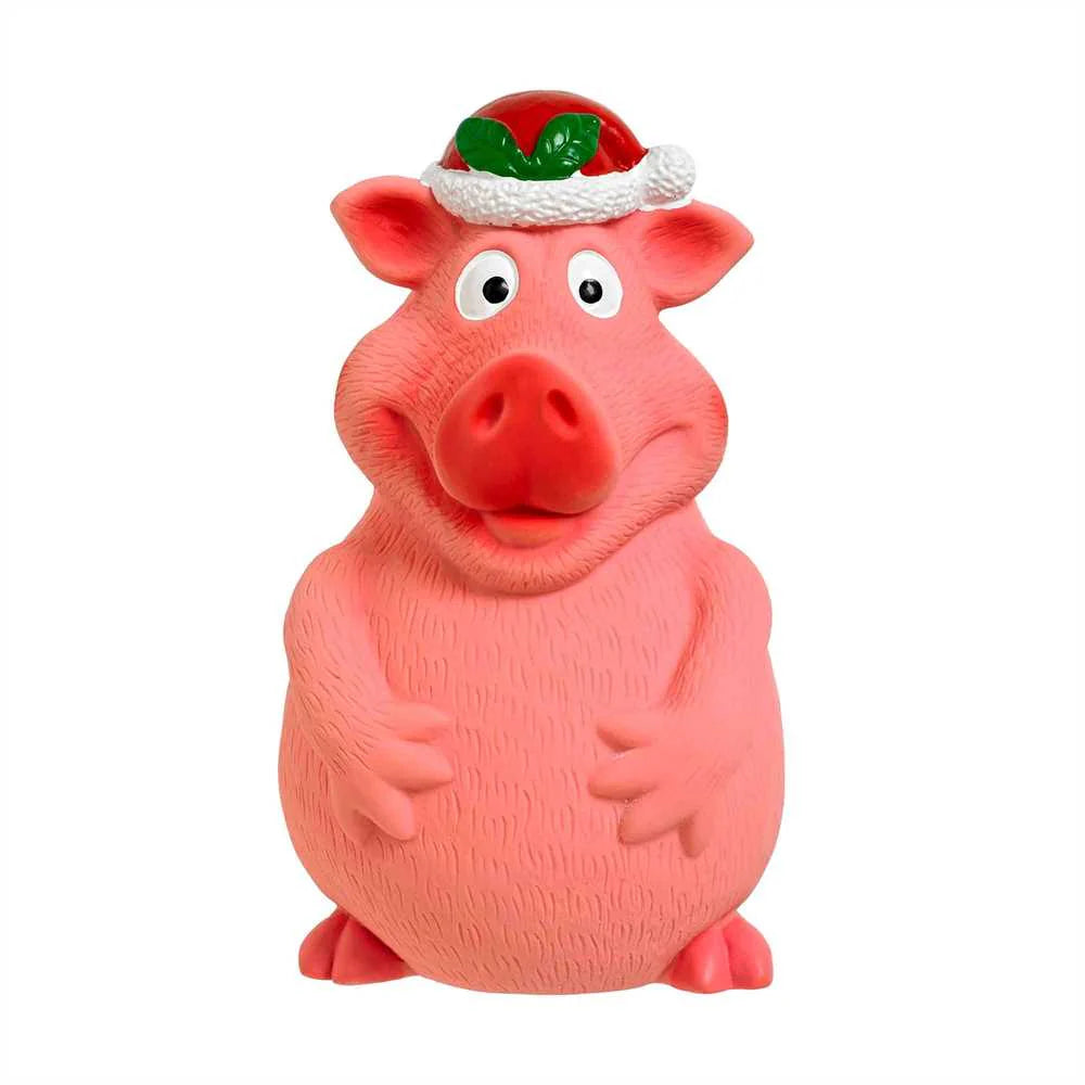 Good boy christmas squeaky pig
