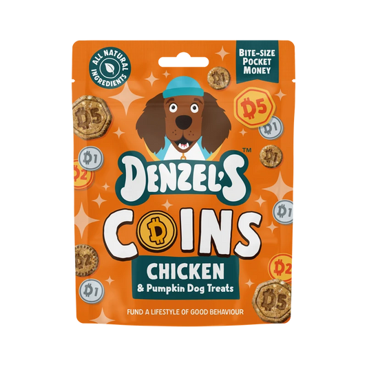 Denzel’s - Coins- Chicken & Pumpkin