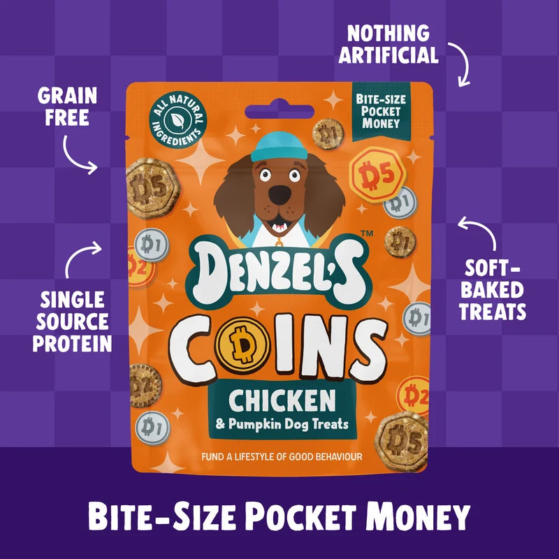 Denzel’s - Coins- Chicken & Pumpkin