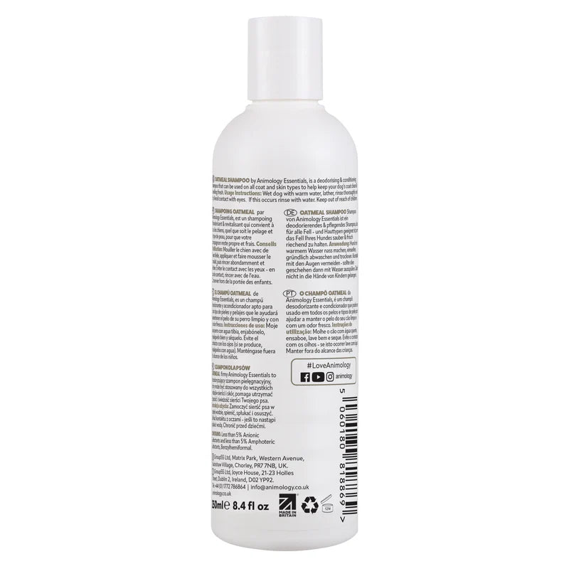 Oatmeal shampoo